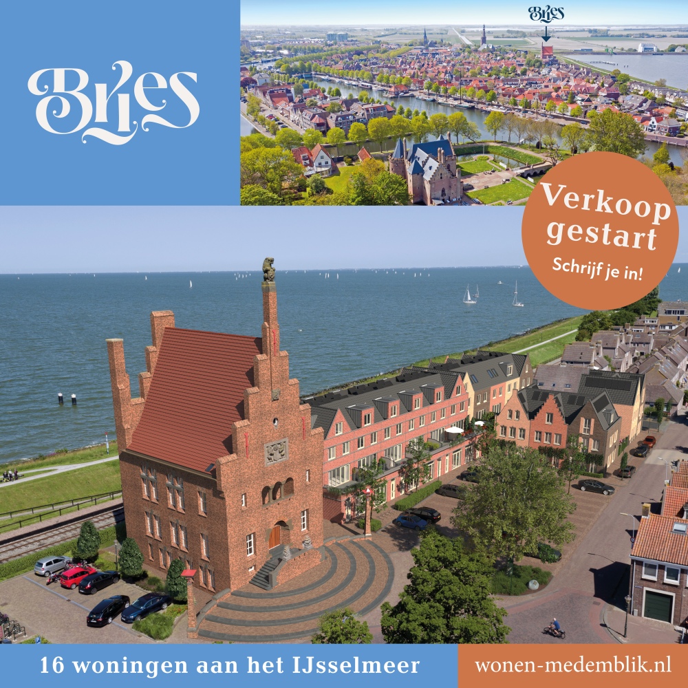Bries - Wonen in Medemblik - inschrijving is open.